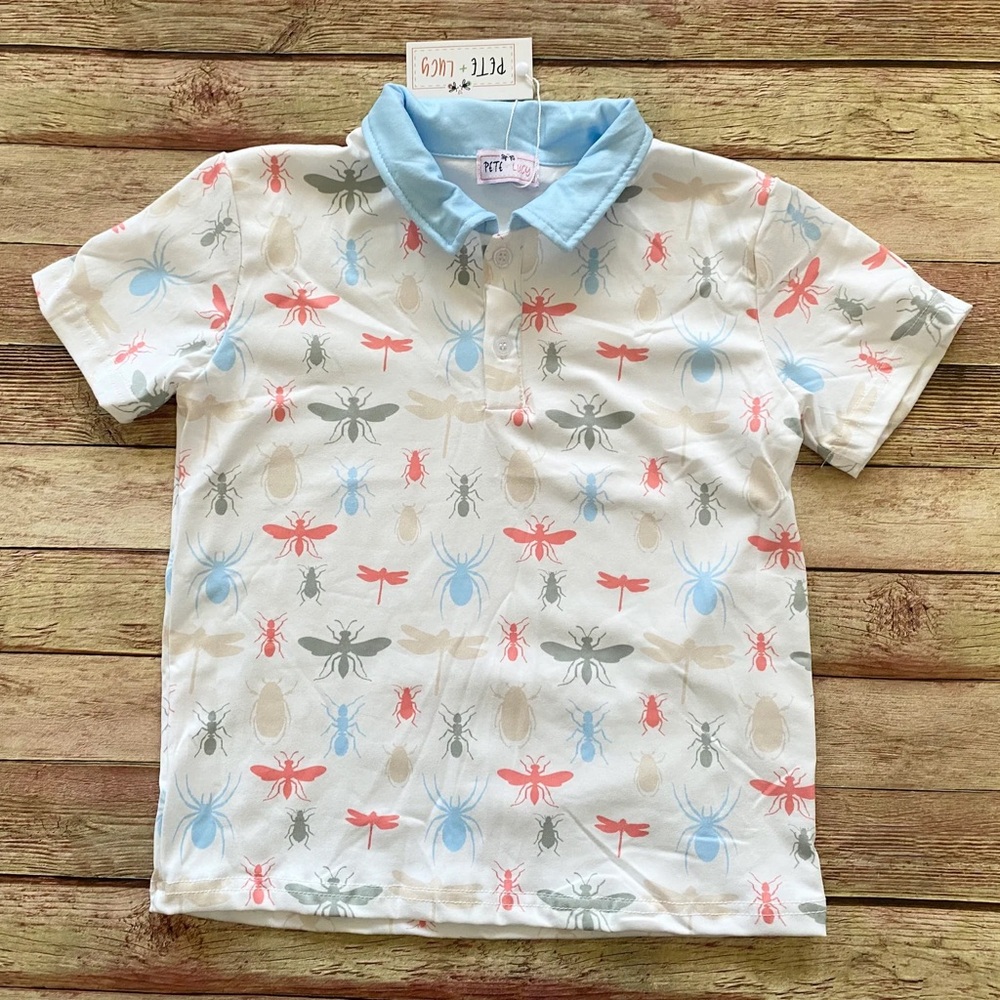 ✨BNWT - Pete + Lucy A Bugs Life Boy Polo Shirt - Multiple Sizes Available✨